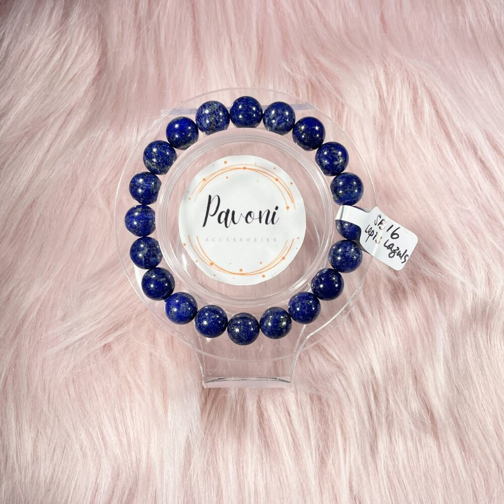 Handmade Natural Lapis Lazuli Bracelet